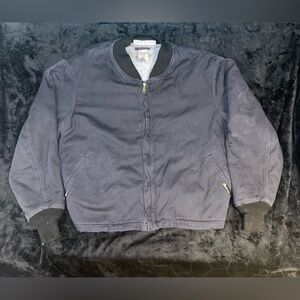 Workrite FR Jacket Men XL Black Nomex Flame Resistant Workwear Bomber Coat